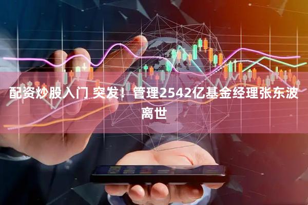配资炒股入门 突发！管理2542亿基金经理张东波离世
